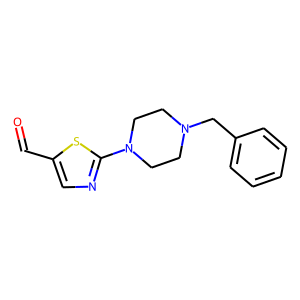 2-(4-Benzylpiperazin-1-yl)-1,3-thiazole-5-carboxaldehyde