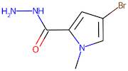 4-Bromo-1-methyl-1H-pyrrole-2-carboxylic acid hydrazide