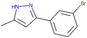 3-(3-Bromophenyl)-5-methyl-1H-pyrazole