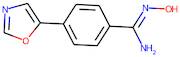 N'-Hydroxy-4-(1,3-oxazol-5-yl)benzamidoxime