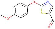 2-(4-Methoxyphenoxy)-1,3-thiazole-5-carboxaldehyde