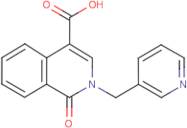1,2-Dihydro-1-oxo-2-[(pyridin-3-yl)methyl]isoquinoline-4-carboxylic acid