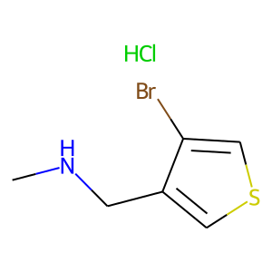 3-Bromo-4-[(methylamino)methyl]thiophene hydrochloride