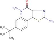 2-Amino-5-[4-(tert-butyl)phenyl]-1,3-thiazole-4-carbohydrazide