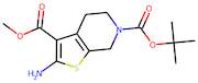 Methyl 2-amino-4,5,6,7-tetrahydrothieno[2,3-c]pyridine-3-carboxylate, N6-BOC protected