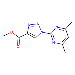 Methyl 1-(4,6-dimethylpyrimidin-2-yl)-1H-1,2,3-triazole-4-carboxylate