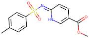 Methyl 6-{[(4-methylphenyl)sulphonyl]imino}-1H-pyridine-3-carboxylate