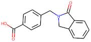 4-[(1,3-Dihydro-1-oxo-2H-isoindol-2-yl)methyl]benzoic acid