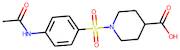 1-[4-(Acetamido)phenylsulphonyl]piperidine-4-carboxylic acid