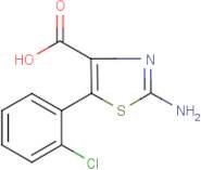 2-Amino-5-(2-chlorophenyl)-1,3-thiazole-4-carboxylic acid