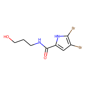 4,5-Dibromo-2-[(3-hydroxyprop-1-yl)carbamoyl]-1H-pyrrole