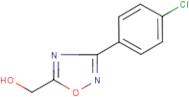 [3-(4-Chlorophenyl)-1,2,4-oxadiazol-5-yl]methanol