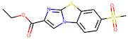 Ethyl 7-(methylsulphonyl)imidazo[2,1-b][1,3]benzothiazole-2-carboxylate