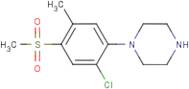1-[2-Chloro-5-methyl-4-(methylsulphonyl)phenyl]piperazine