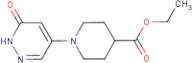 Ethyl 1-(1,6-dihydro-6-oxopyridazin-4-yl)piperidine-4-carboxylate