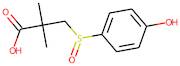 3-[(4-Hydroxyphenyl)sulphinyl]-2,2-dimethylpropanoic acid