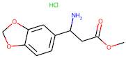 Methyl 3-amino-3-(1,3-benzodioxol-5-yl)propanoate hydrochloride