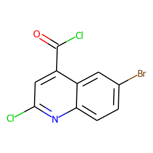 6-Bromo-2-chloroquinoline-4-carbonyl chloride