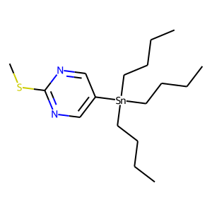 2-(Methylthio)-5-(tributylstannyl)pyrimidine