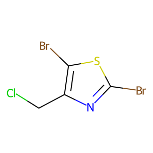 4-(Chloromethyl)-2,5-dibromo-1,3-thiazole