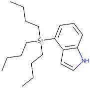 4-(Tributylstannyl)-1H-indole