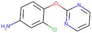 3-Chloro-4-(pyrimidin-2-yloxy)aniline