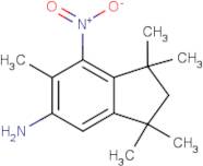 5-Amino-7-nitro-1,1,3,3,6-pentamethylindane