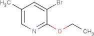 3-Bromo-2-ethoxy-5-methylpyridine