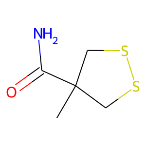 4-Methyl-1,2-dithiolane-4-carboxamide