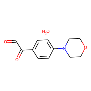 [4-(Morpholin-4-yl)phenyl](oxo)acetaldehyde hydrate