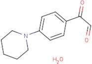 2,2-Dihydroxy-1-[4-(piperidin-1-yl)phenyl]ethan-1-one