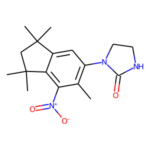 1-(7-Nitro-1,1,3,3,6-pentamethylindan-5-yl)imidazolidin-2-one