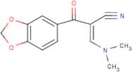 2-[(Dimethylamino)methylene]-3-(3,4-methylenedioxyphenyl)-3-oxopropanenitrile