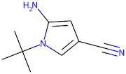 5-Amino-1-(tert-butyl)-1H-pyrrole-3-carbonitrile