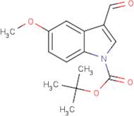 5-Methoxy-1H-indole-3-carboxaldehyde, N-BOC protected