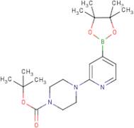 2-[4-(tert-Butoxycarbonyl)piperazin-1-yl]pyridine-4-boronic acid, pinacol ester