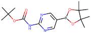 2-Aminopyrimidine-5-boronic acid, pinacol ester, 2-BOC protected