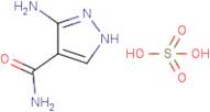 3-Amino-1H-pyrazole-4-carboxamide hemisulphate