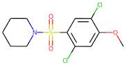 1-[(2,5-Dichloro-4-methoxyphenyl)sulphonyl]piperidine