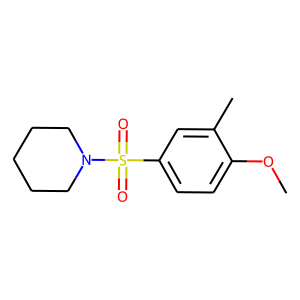 1-[(4-Methoxy-3-methylphenyl)sulphonyl]piperidine