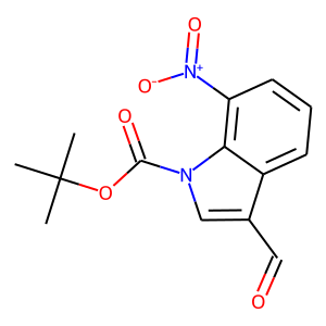 7-Nitroindole-3-carboxaldehyde, N-BOC protected