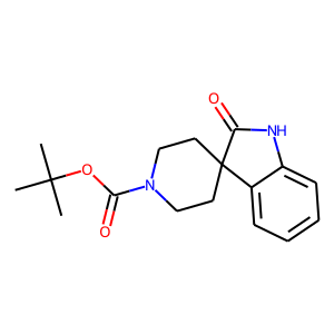 Spiro[indole-3,4'-piperidin]-2(1H)-one, N1'-BOC protected