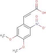 4,5-Dimethoxy-2-nitrocinnamic acid
