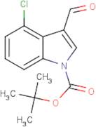 4-Chloro-3-formyl-1H-indole, N-BOC protected