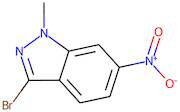 3-Bromo-1-methyl-6-nitro-1H-indazole