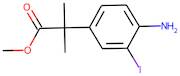 Methyl 2-(4-amino-3-iodophenyl)-2-methylpropanoate