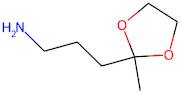 3-(2-Methyl-1,3-dioxolan-2-yl)propylamine