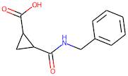 2-(Benzylcarbamoyl)cyclopropanecarboxylic acid