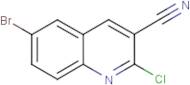 6-Bromo-2-chloroquinoline-3-carbonitrile