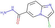 3-Chloroimidazo[1,2-a]pyridine-6-carbohydrazide